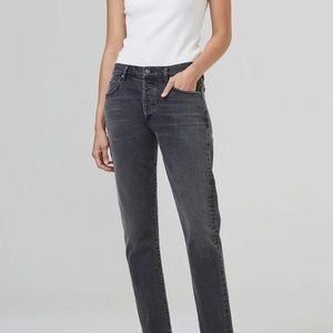 Citizens of Humanity Emerson Slim Boyfriend jeans charcoal size 27